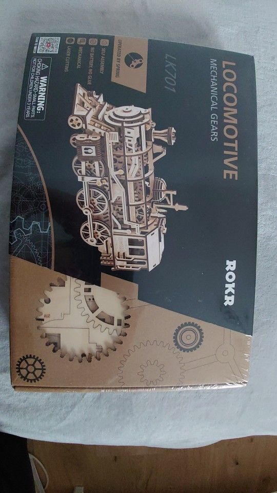 Customer photo review of Puzzle 3D bois | Locomotive Mécanique
