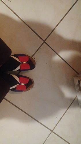 Customer photo review of Summer Womens Cute Butterfly-Knot Slippers