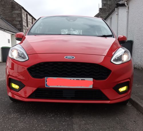 Customer photo review of Fiesta MK8 ST / ST Line Fog Light Armour