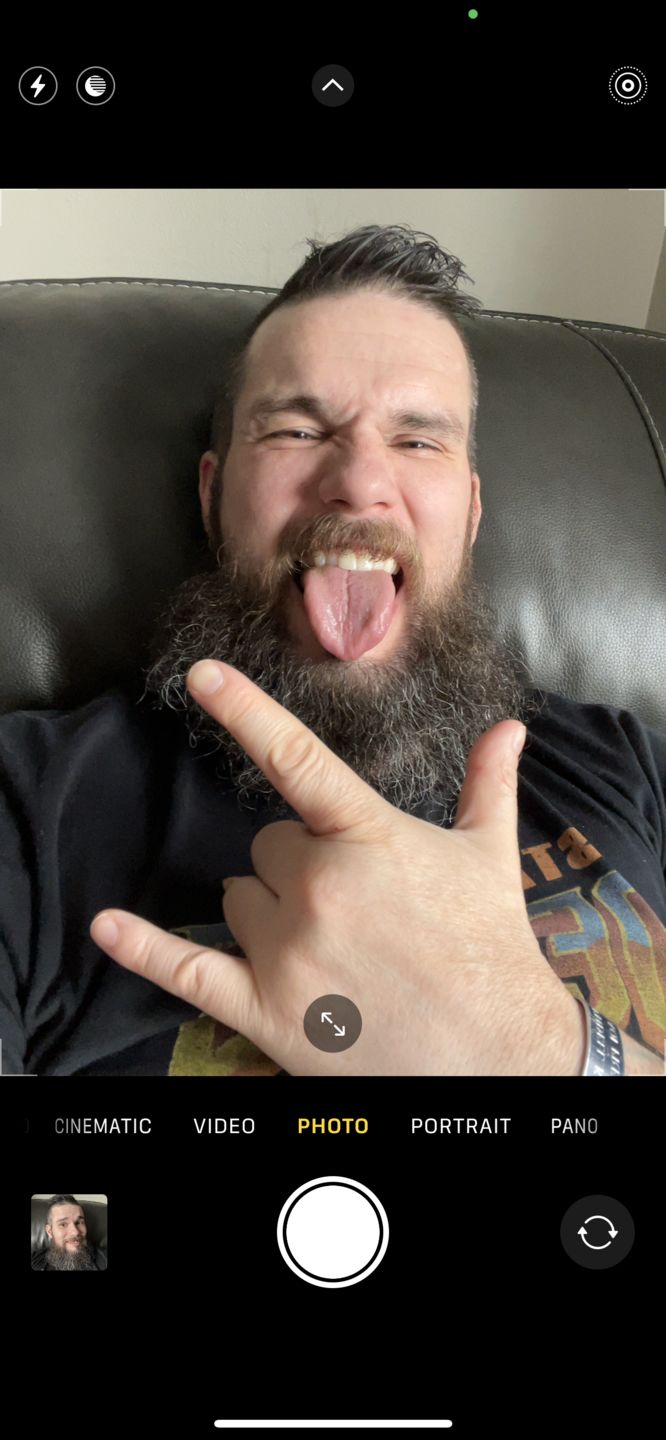 Customer photo review of Donut Operator Mustache & Beard Cream