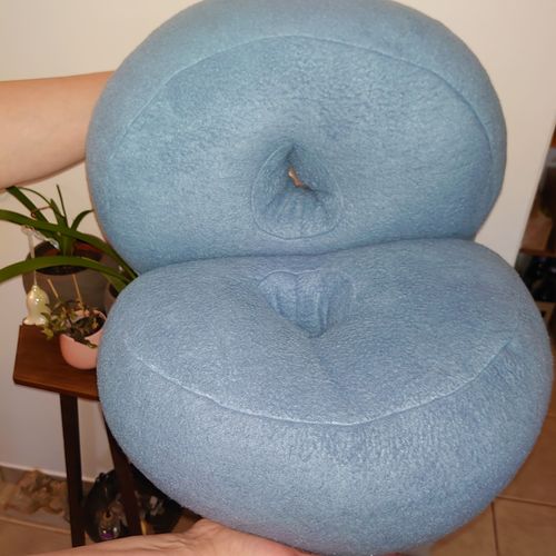Customer photo review of Gerinc és Keresztcsont Tehermentesítő Ülőpárna