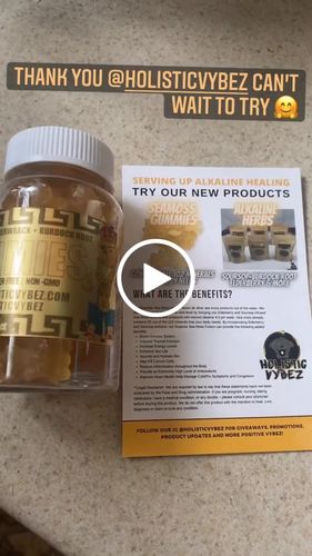 Customer video review of Organic Sea Moss Gummy Bears
