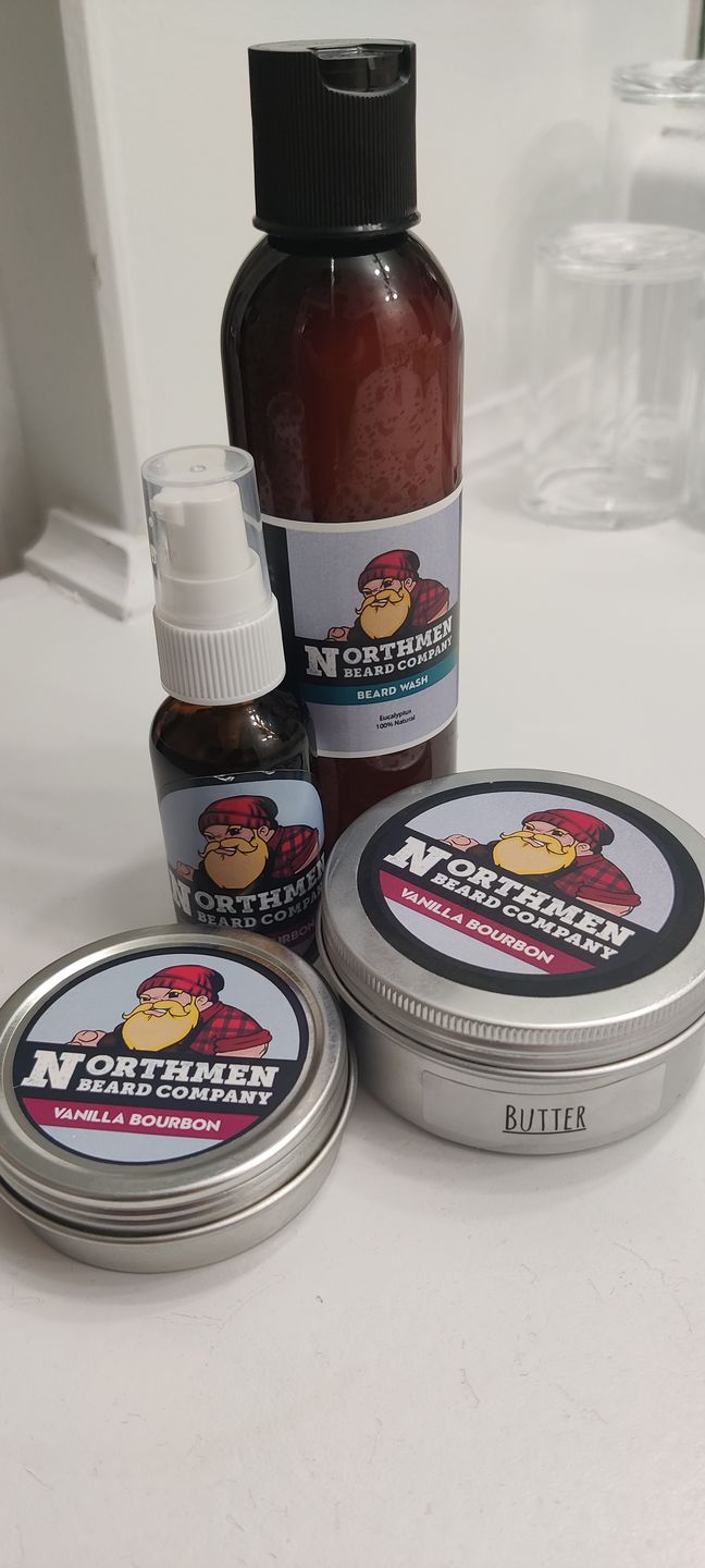 Customer photo review of Beard Bundle