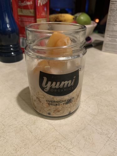 Customer photo review of Maple Cranberry Overnight Oats