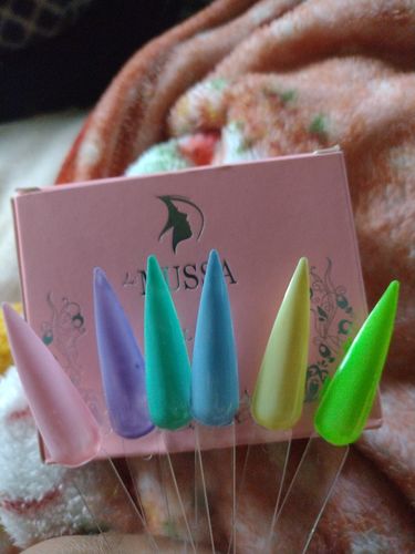 Customer photo review of Gel Gama L 6 pzas MUSSA