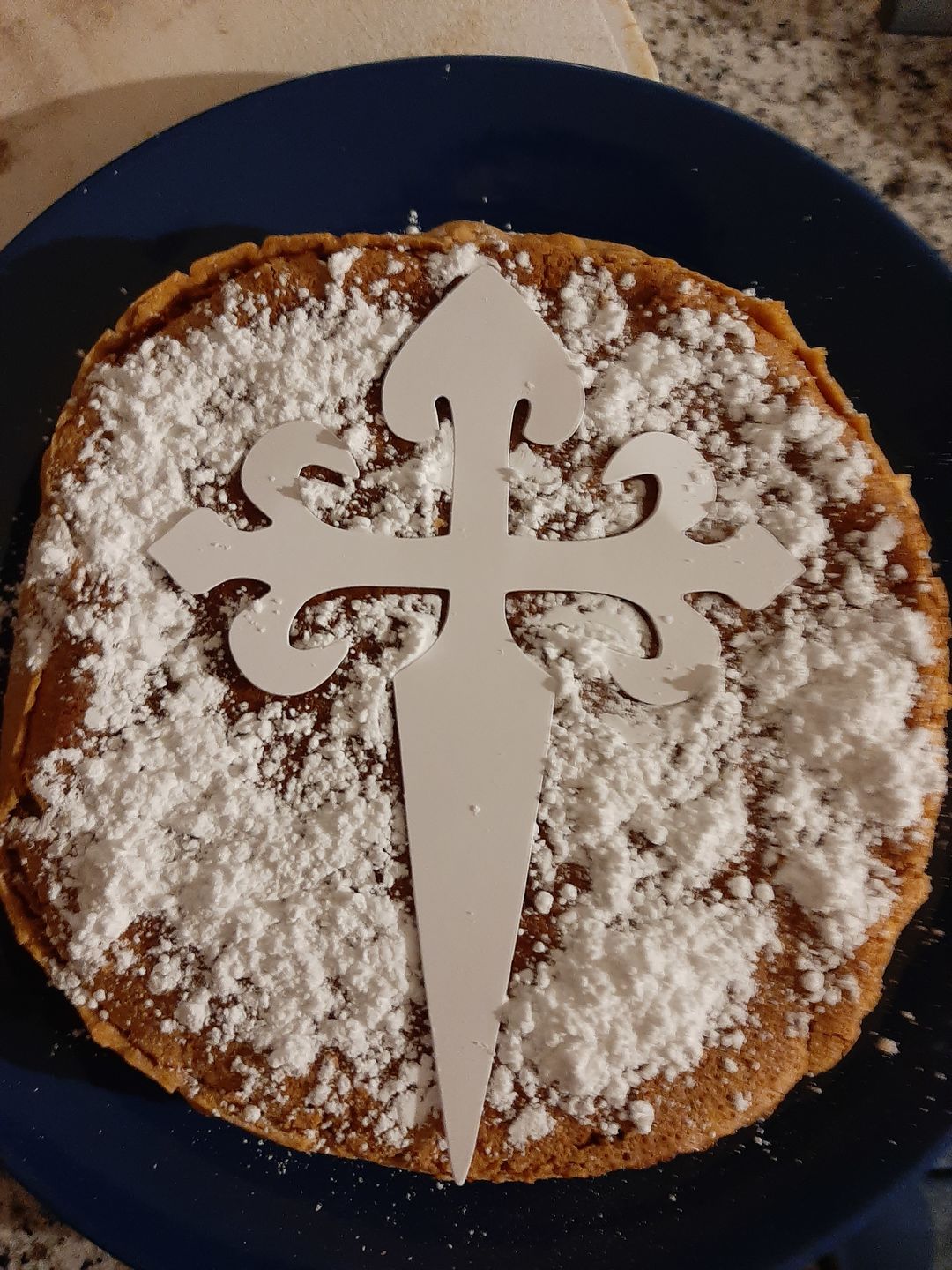 Customer photo review of Tarta de almendra del Camino