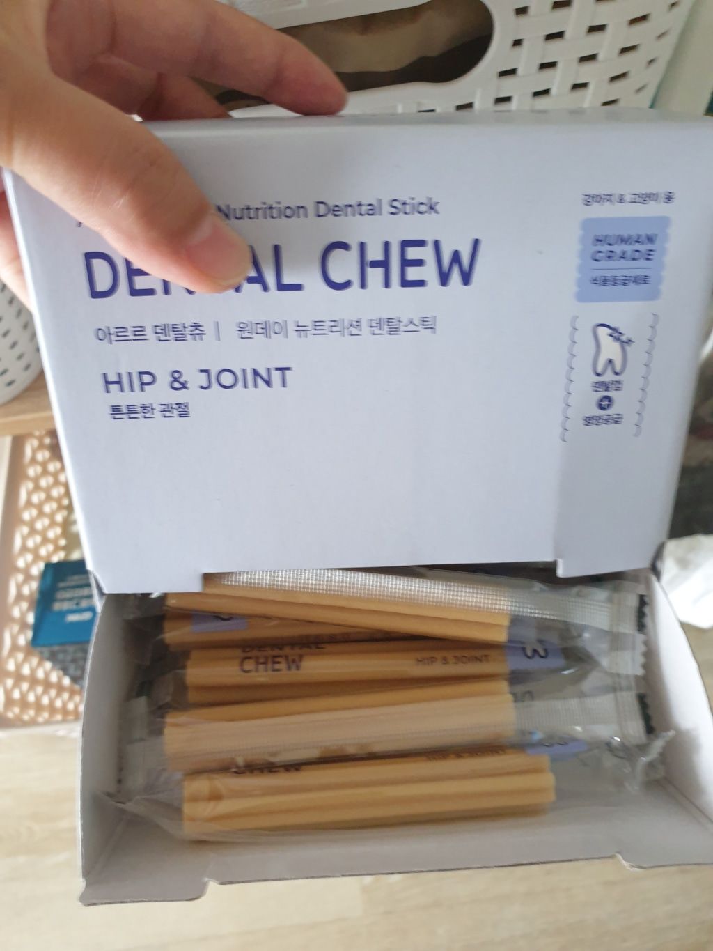 Customer photo review of Dental Chew (Large Package)
