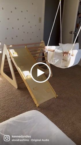 Customer video review of Jumbo Reversible Rock Climbing Ramp - Natural