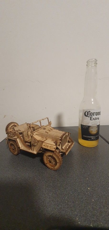 Customer photo review of Puzzle 3D bois | Jeep militaire 1940