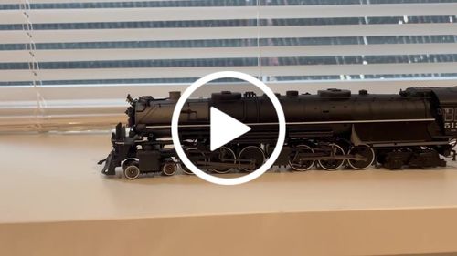 Customer video review of BLI 6961 Northern Pacific A-3 4-8-4, #2665, Pre-1947, Black Boiler, Paragon4 Sound/DC/DCC, Smoke, HO