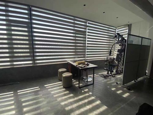 Customer photo review of SmartWings Motorized Zebra Shades 85% Blackout 95mm