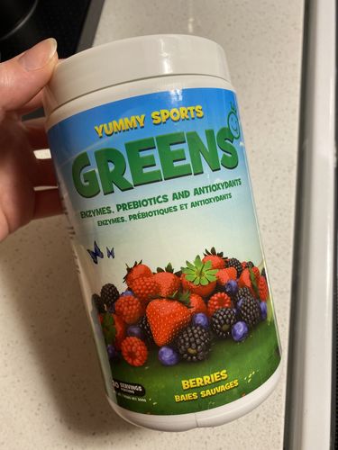 Customer photo review of Yummy Sports - Greens - 300g