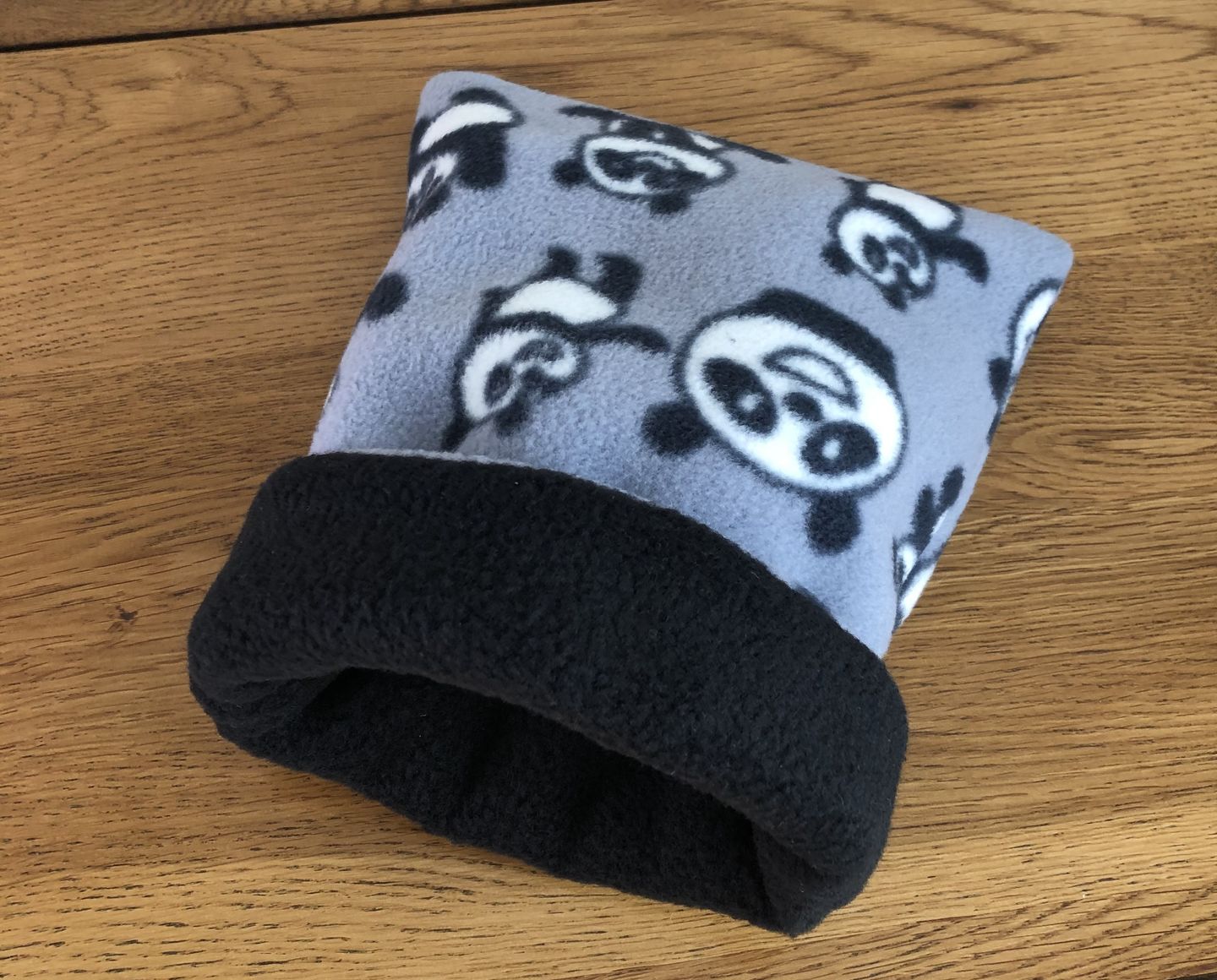 Customer photo review of Grey Panda Anti Pill Polar Fleece Fabric