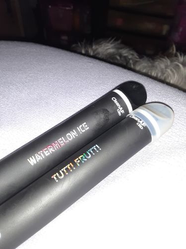 Customer photo review of 500mg CBD Disposable Vape Pen | CleanAF MAX
