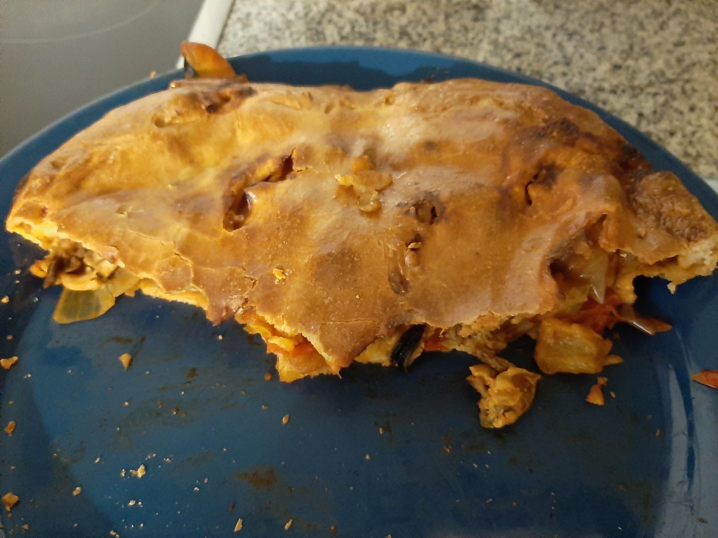 Customer photo review of Empanadas de trigo
