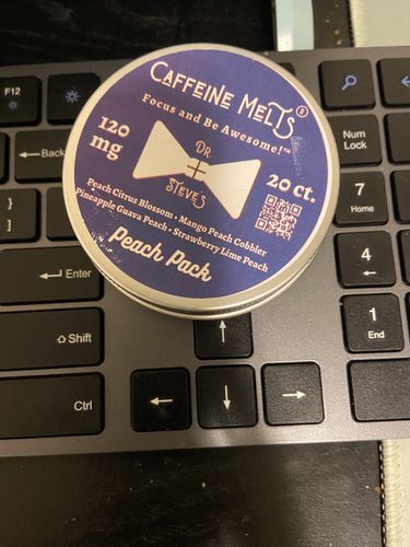 Customer photo review of Peach Pack (120mg, 8/20ct)