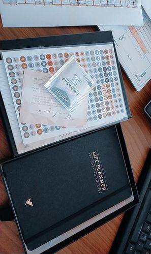 Customer photo review of Life Planner Box Premium
