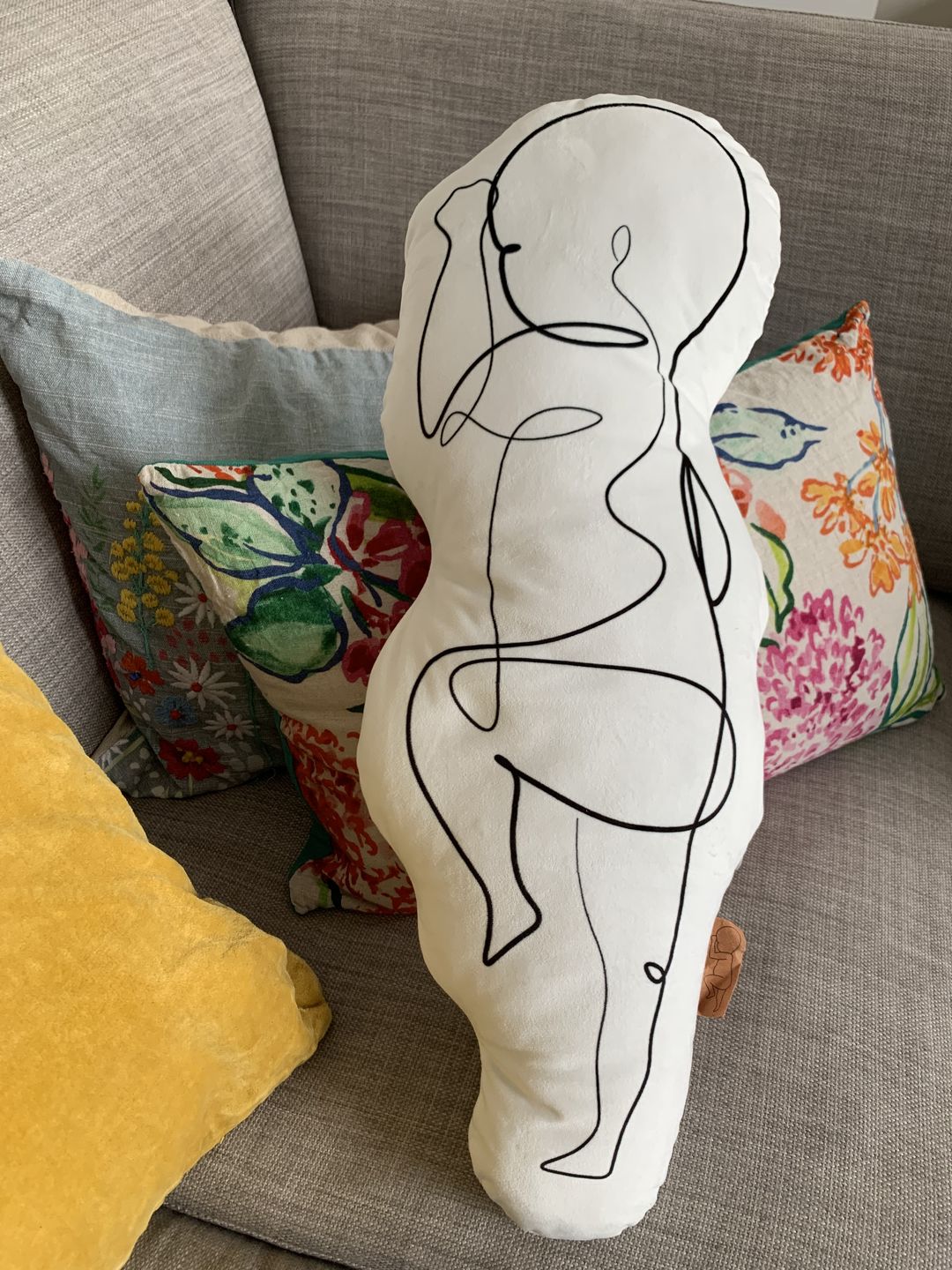 Customer photo review of Birth Pillow Line One