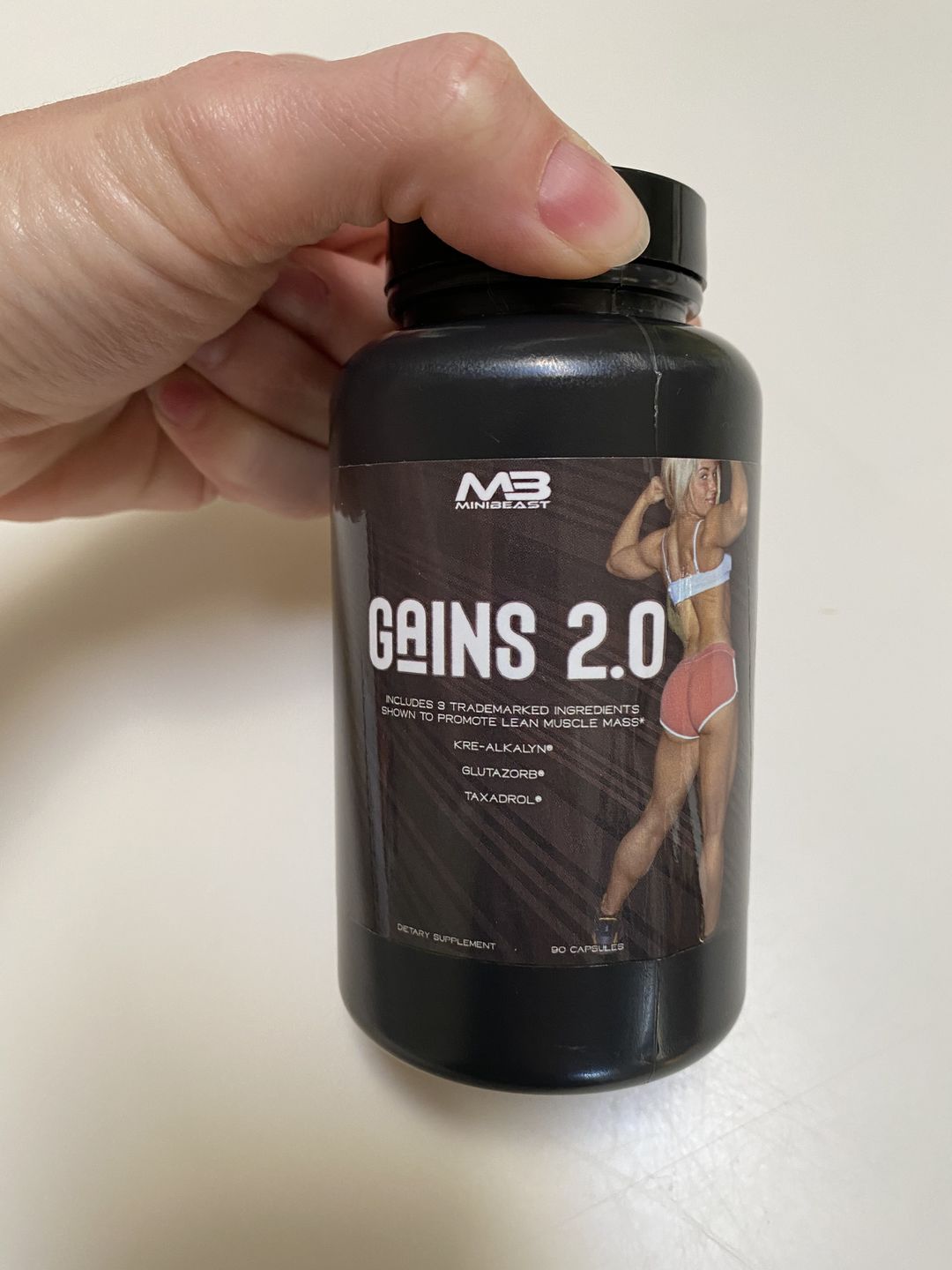 Customer photo review of Gains 2.0