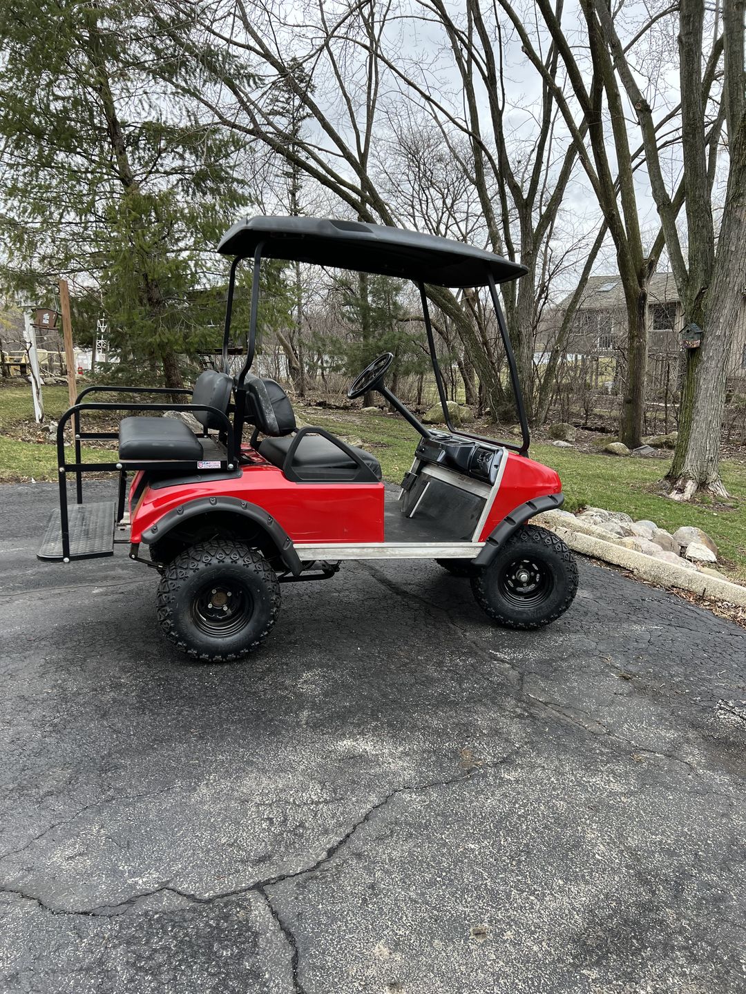 Customer photo review of Predator 22hp Installation Kit for 1998-2014 Club Car DS