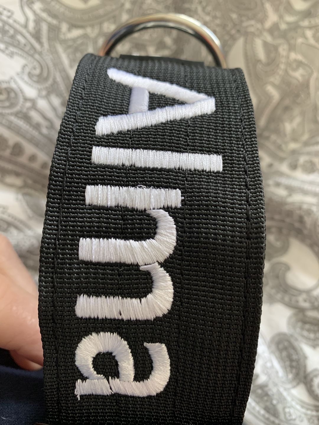 Customer photo review of 5cm Combat® Collar | Rated Clip - NO HANDLE - Black v2.0