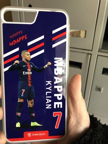 Customer photo review of Coque joueur KYLIAN MBAPPE PARIS - TEAMCOQUES