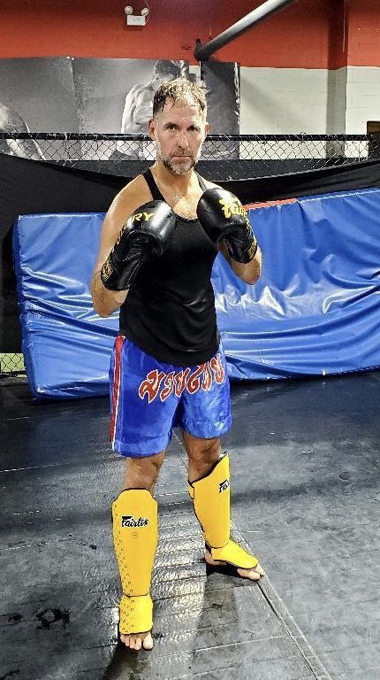 Customer photo review of Fairtex SP5 Yellow Shin Pads
