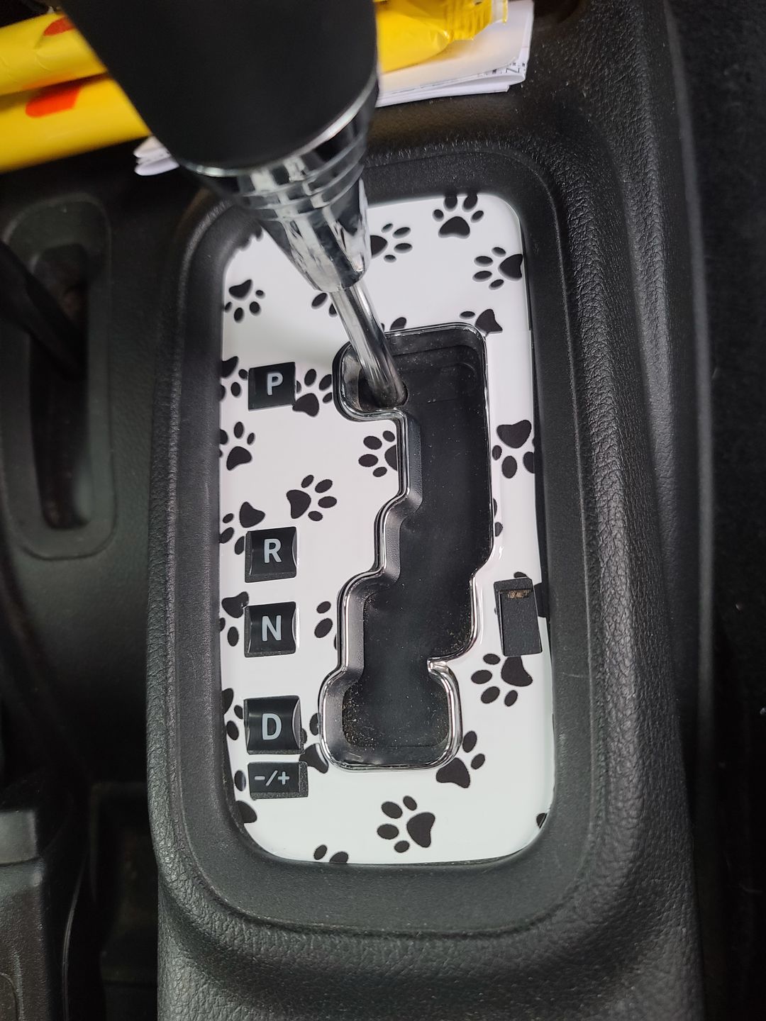 Customer photo review of Gear Shift Box Cover Accessory for 2012-2018 Wrangler JK JKU