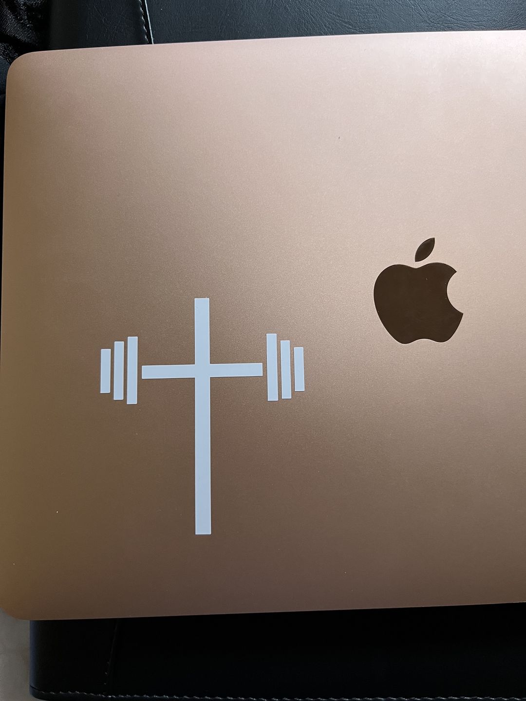 Customer photo review of Laptop and Car Decals