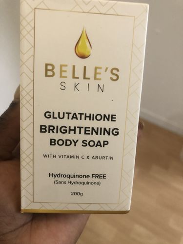 Customer photo review of Savon corporel éclatant - BELLE'SKIN