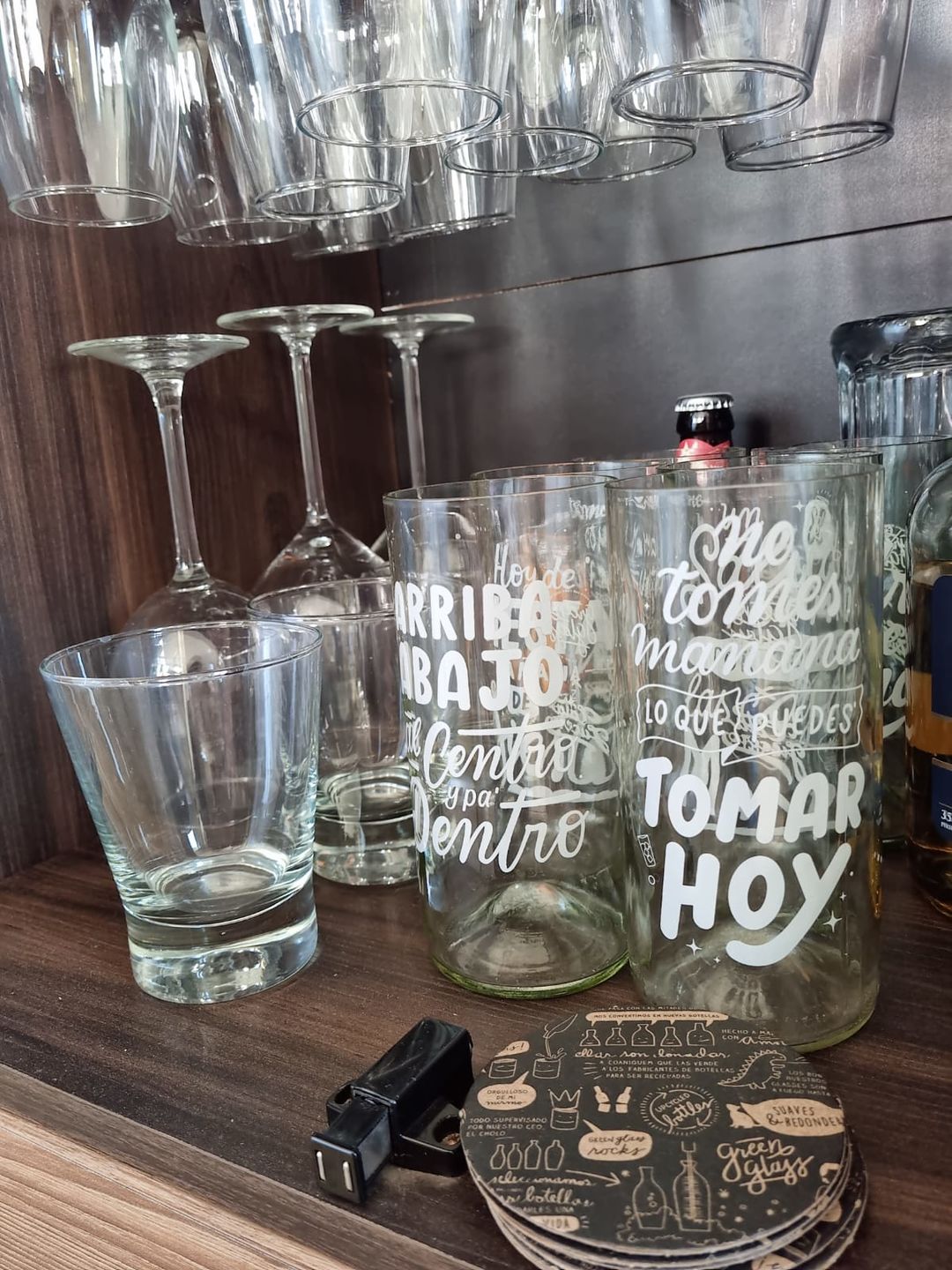 Customer photo review of Hoy me lanzo Juego de 6 Vasos