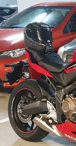 Customer photo review of HJC RPHA-11 Camera Mount