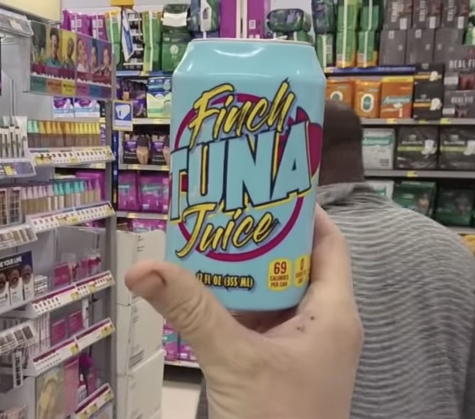 Customer photo review of Finch Tuna Beersy Silicone Sleeve Hide-a-Beer Can Cooler