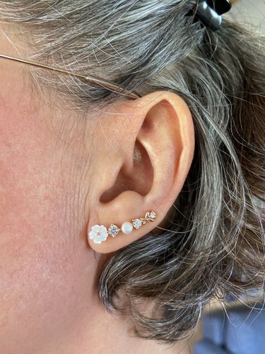 Customer photo review of Boucles d'oreilles Emma