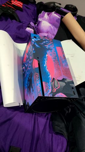 Customer photo review of Zilla - Xbox Series X Console Skin