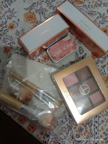 Customer photo review of O.TWO.O LIQUID BLUSH