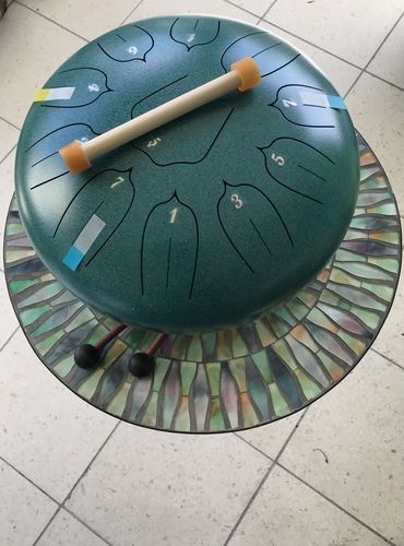 Customer photo review of Sonodrum Zungentrommel - "Standard" - Handgefertigt - 30cm - 11 Zungen - D-Dur