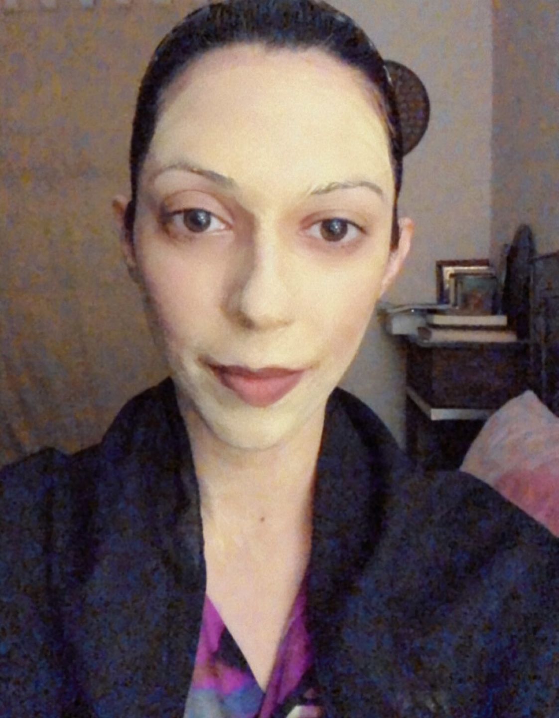 Customer photo review of Golden Glow Mask