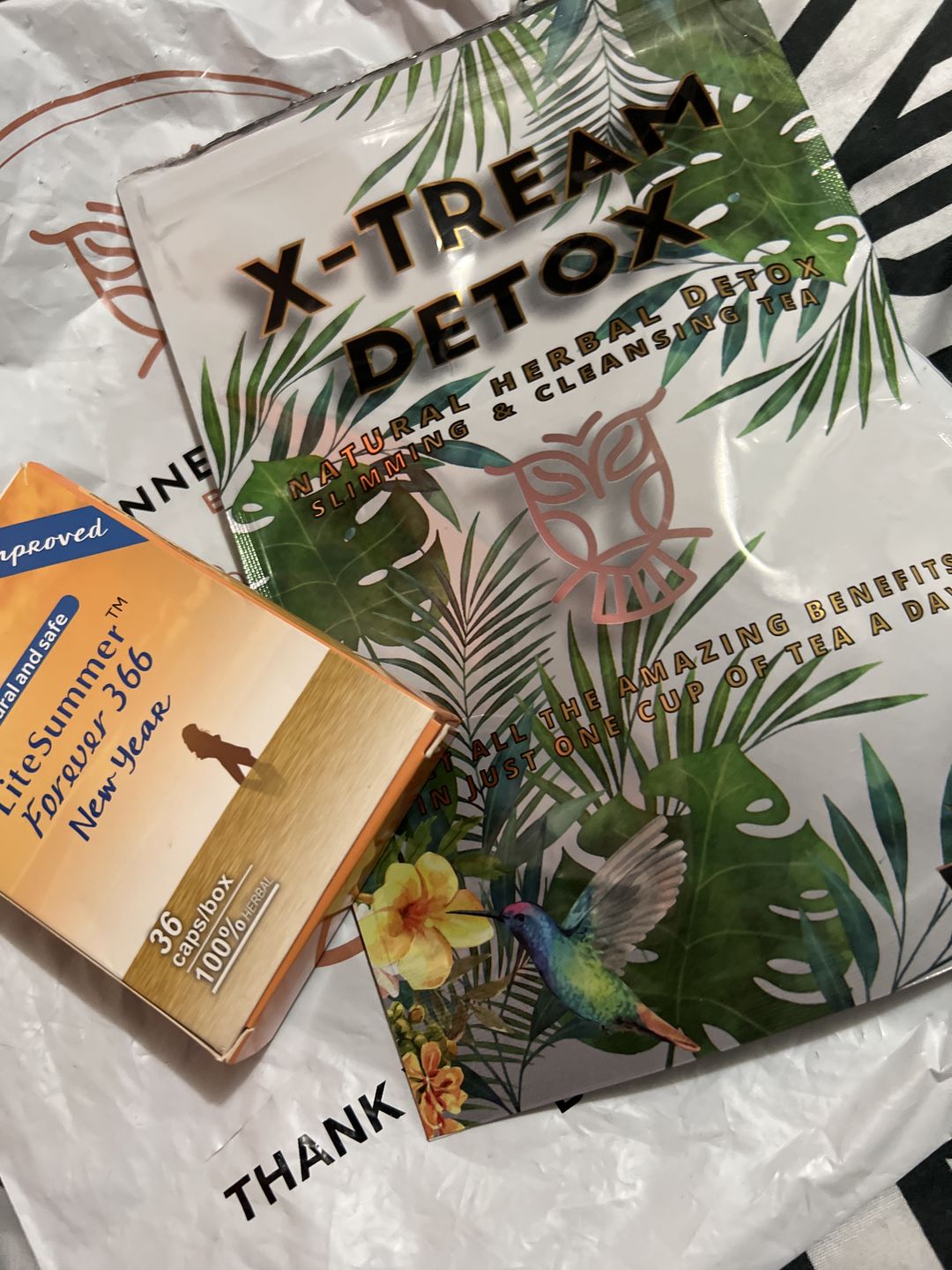 Customer photo review of ( ORIGINAL) X-TREAM DETOX TEA 1 BAG 30 DAY SUPPLY ( STRONGER VERSION ) MANGO