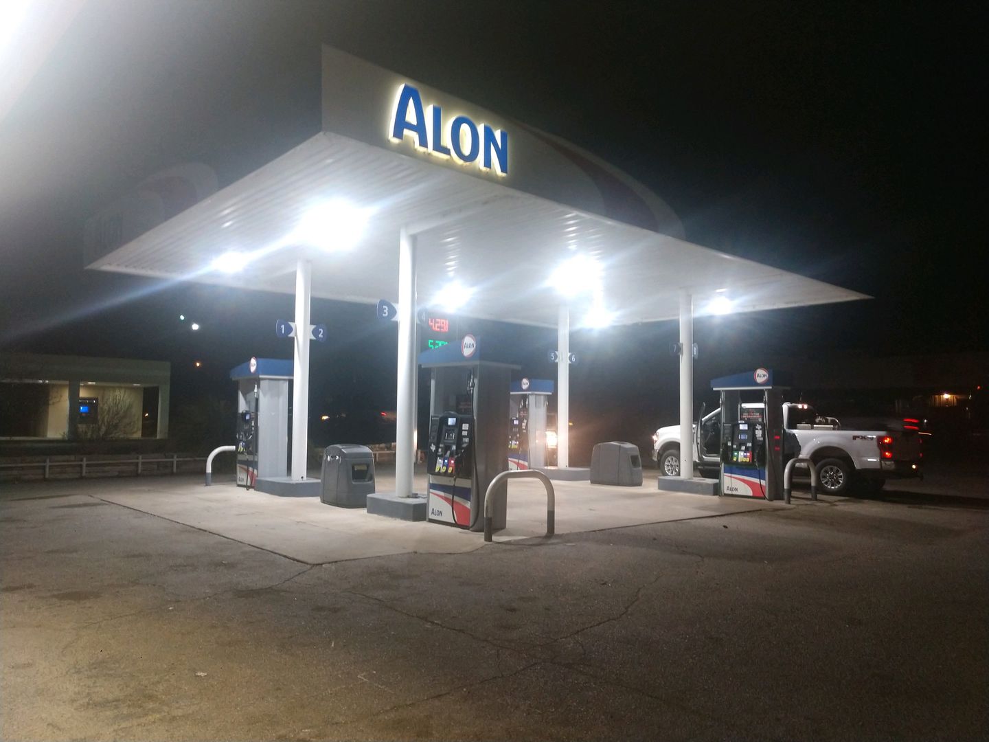 Customer photo review of LED Canopy Light - 150W - Gas Station Canopy - 5700K - (UL + DLC Listed)