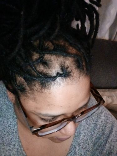 Customer photo review of Braids, Loc & Twist Firm Hold Pomade | 4 oz