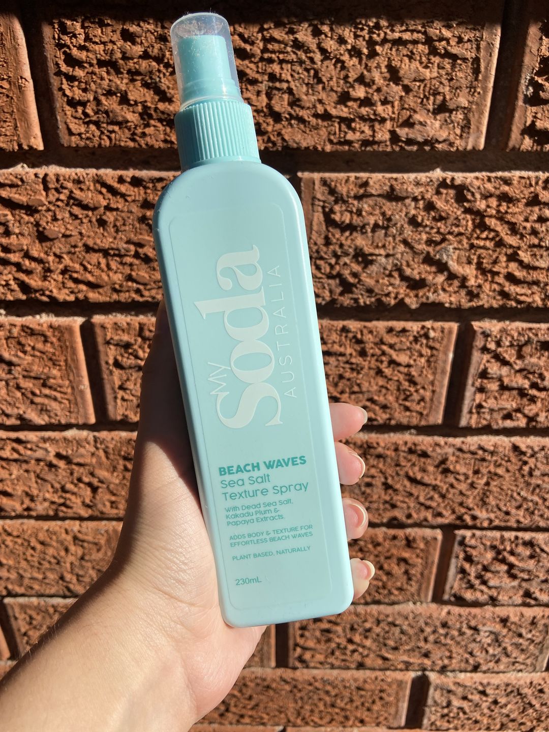 Customer photo review of BEACH WAVES SEA SALT TEXTURE SPRAY