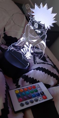 Customer photo review of Kid Naruto - LED Lamp