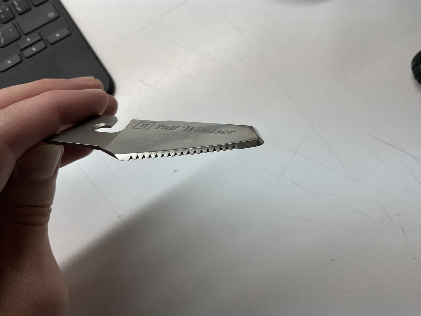 Customer photo review of The Muncher - Titanium Multi Utensil