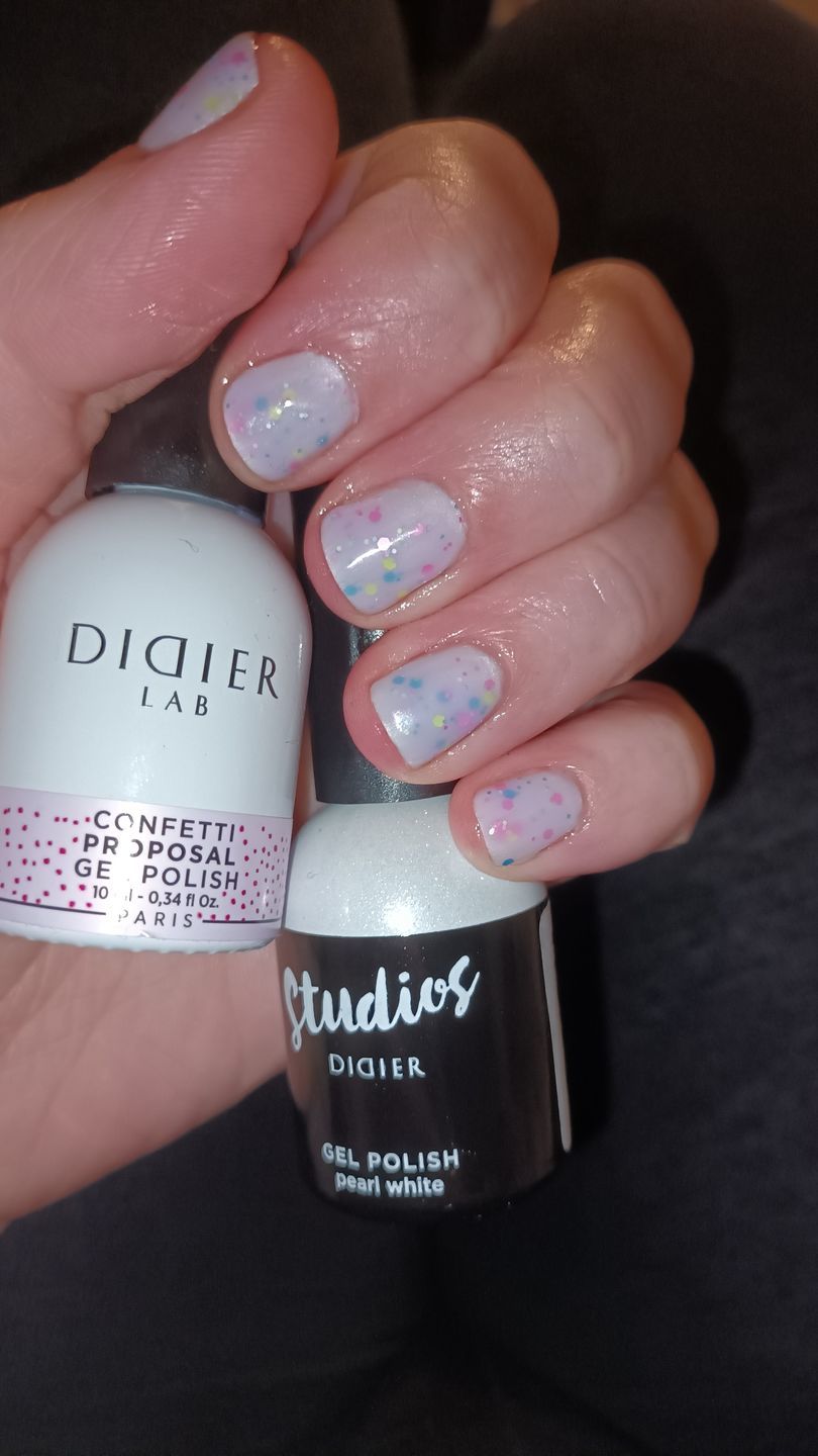 Customer photo review of Lac gel Studios Didier - Pearl white,  8ml