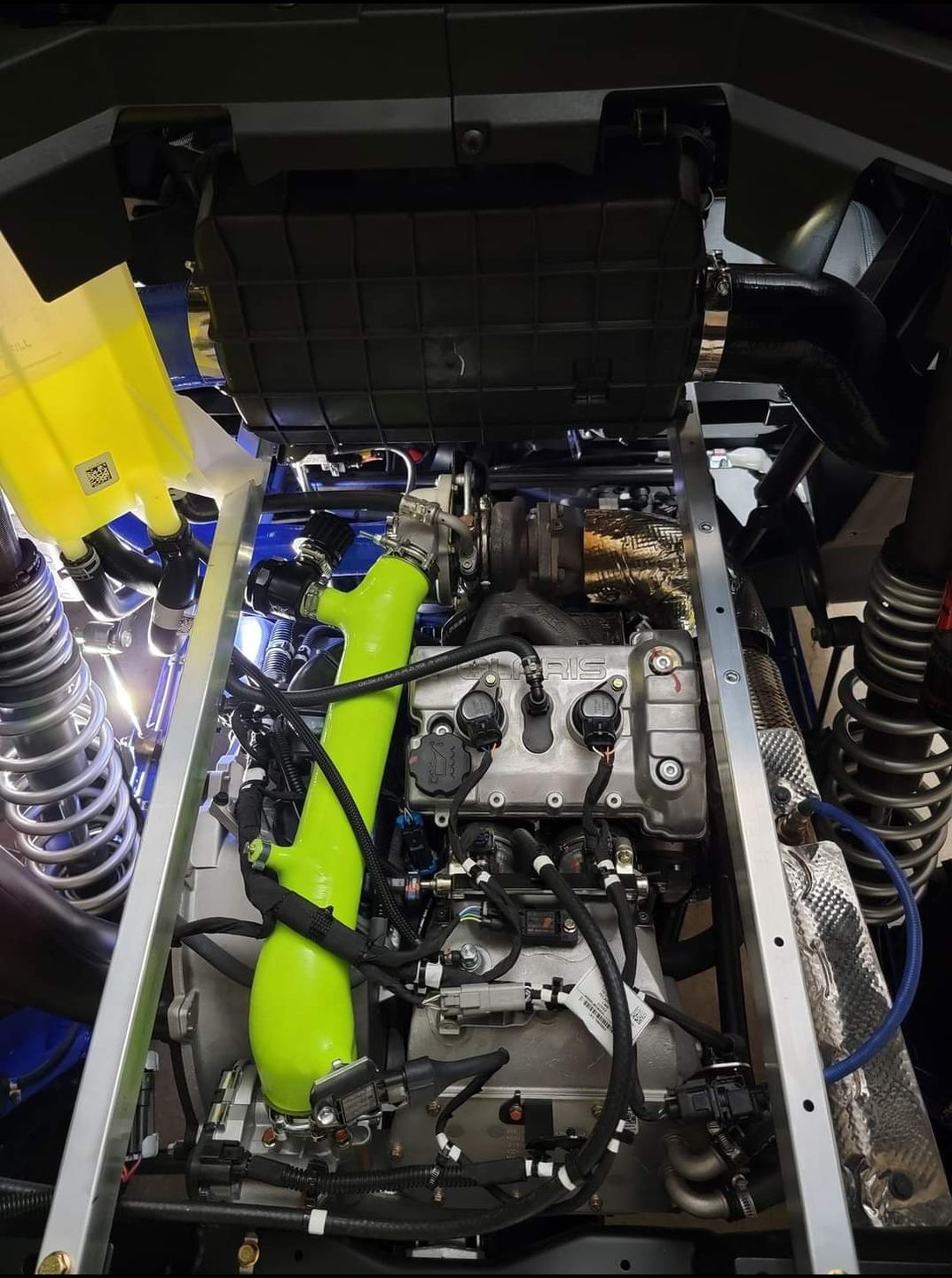 Customer photo review of RPM-SxS Polaris RZR Turbo XP XP4 Turbo S Pro XP Turbo R - Silicone Charge Tube