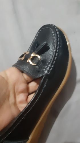 Customer photo review of Genuine Leather Womens Flats
