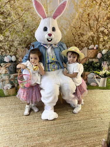 Customer photo review of Kate Easter/spring Garden Cherry Blossom Backdrop Designed By JS Photography