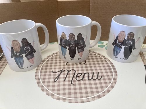 Customer photo review of Mug personnalisé | 2 meilleures amies