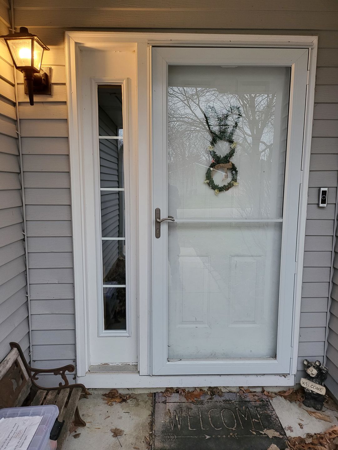 Customer photo review of Grills Between Glass 5 Lite Glass and Frame Kit (Full Sidelite 7" x 64" Glass Size)
